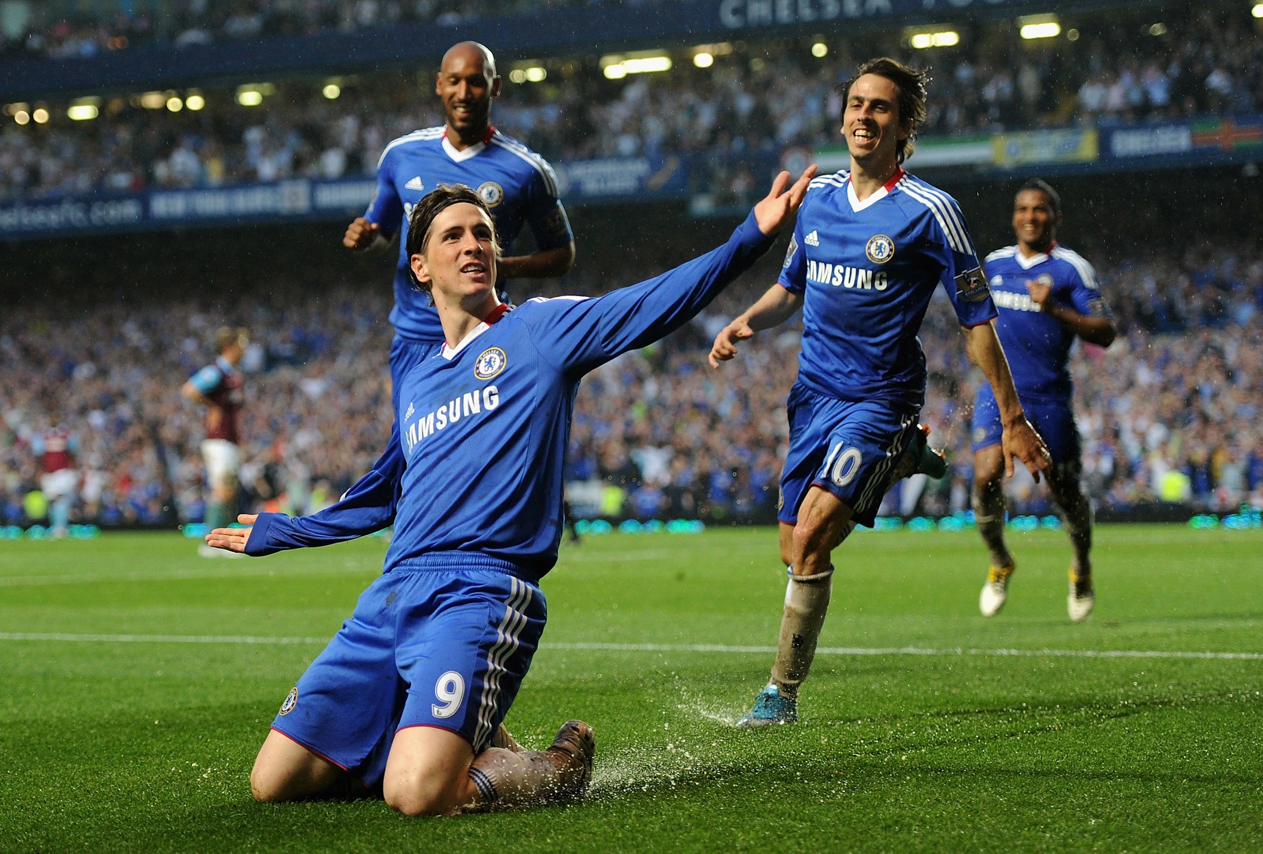 Первый гол Фернандо Торреса за «Челси»: матч с «Вест Хэмом» в апреле 2011 года.